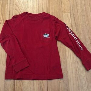 Vineyard Vines Christmas long sleeve tee